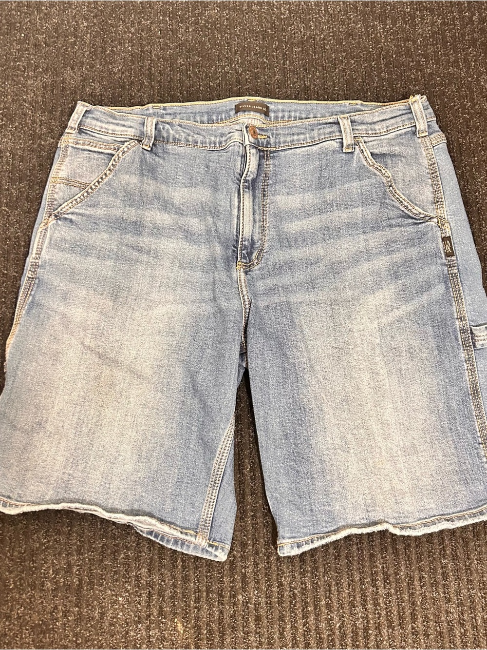 Men's Light Blue Denim Shorts - Casual Summer Wear